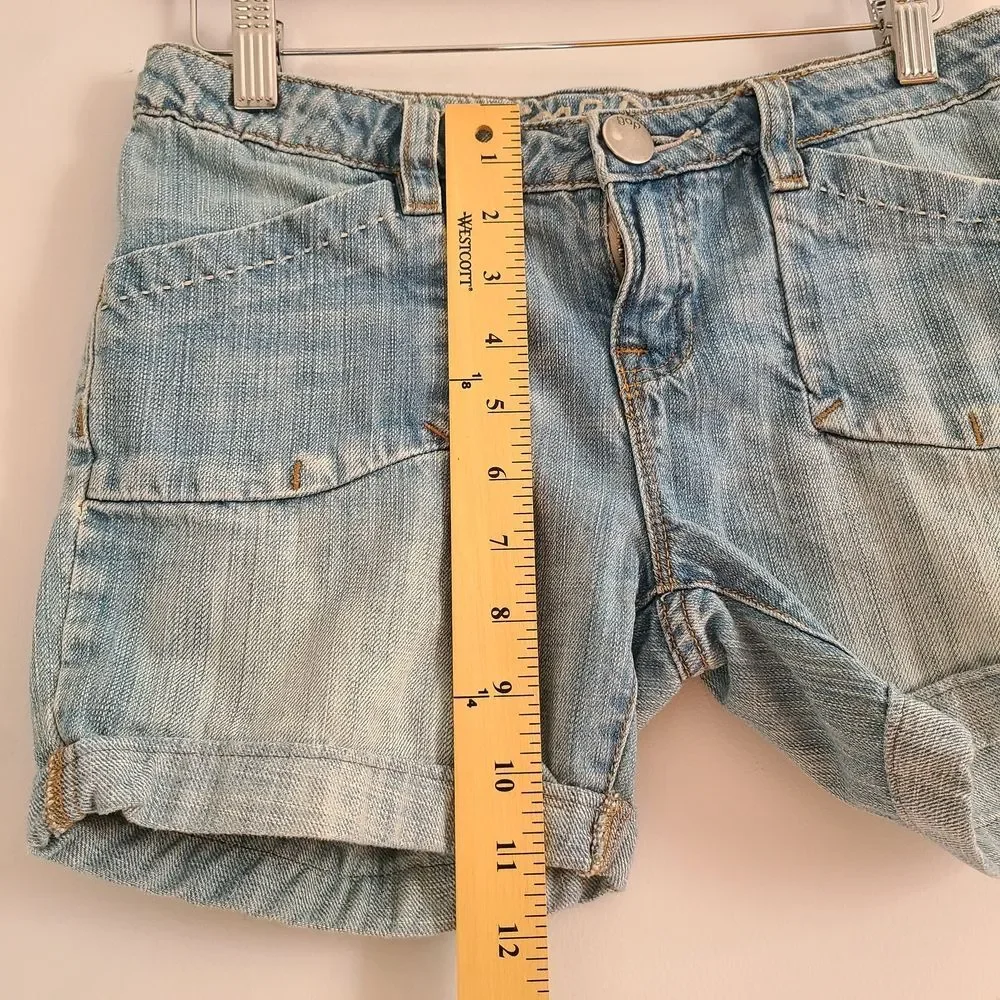 GAP Light Blue Kids Denim Shorts Size 12 Girls